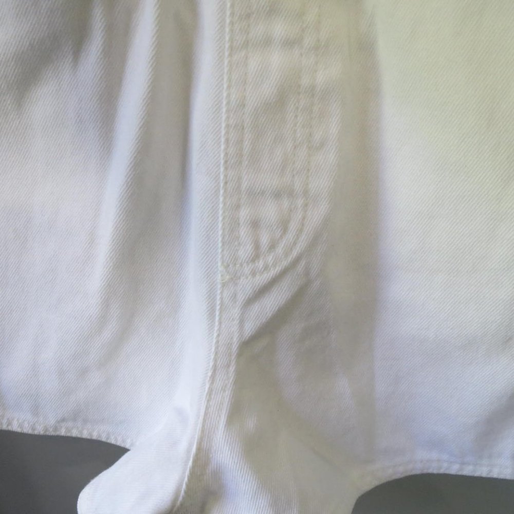SIR the label - classic white denim overalls size 0 nwts. - Picture 3 of 6